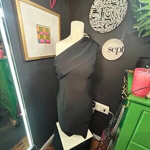 Kashy Katy One Shoulder Formal Gown | Black